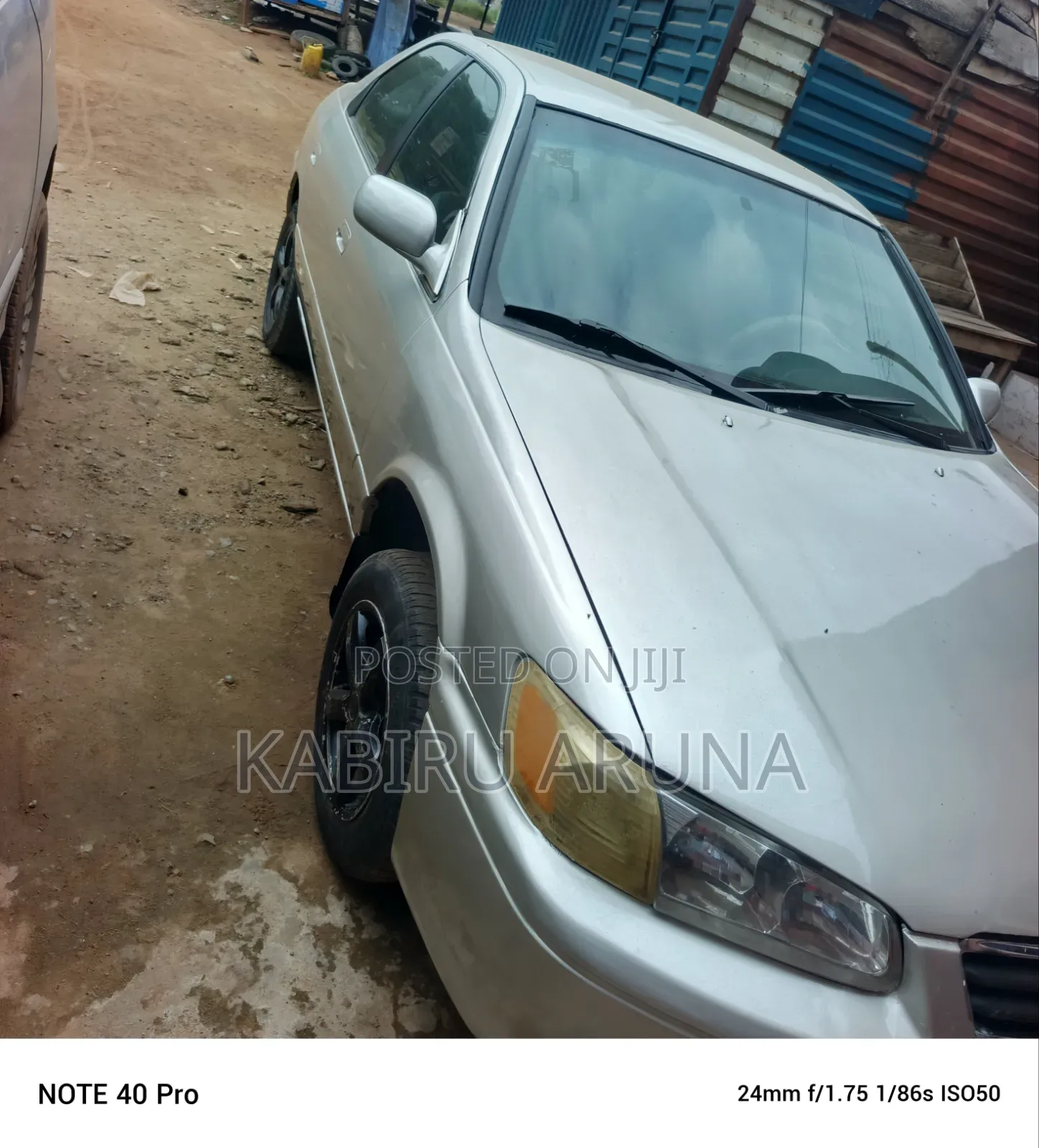Toyota Camry 2001 Silver