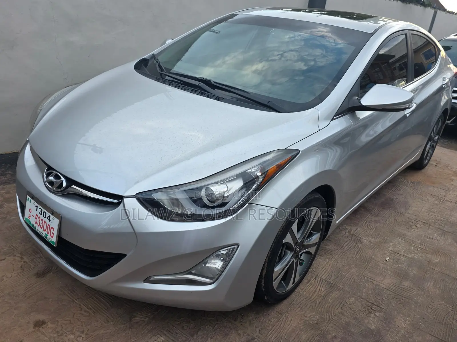 Hyundai Elantra Limited 4dr Sedan (1.8L 4cyl 6A) 2014 Silver