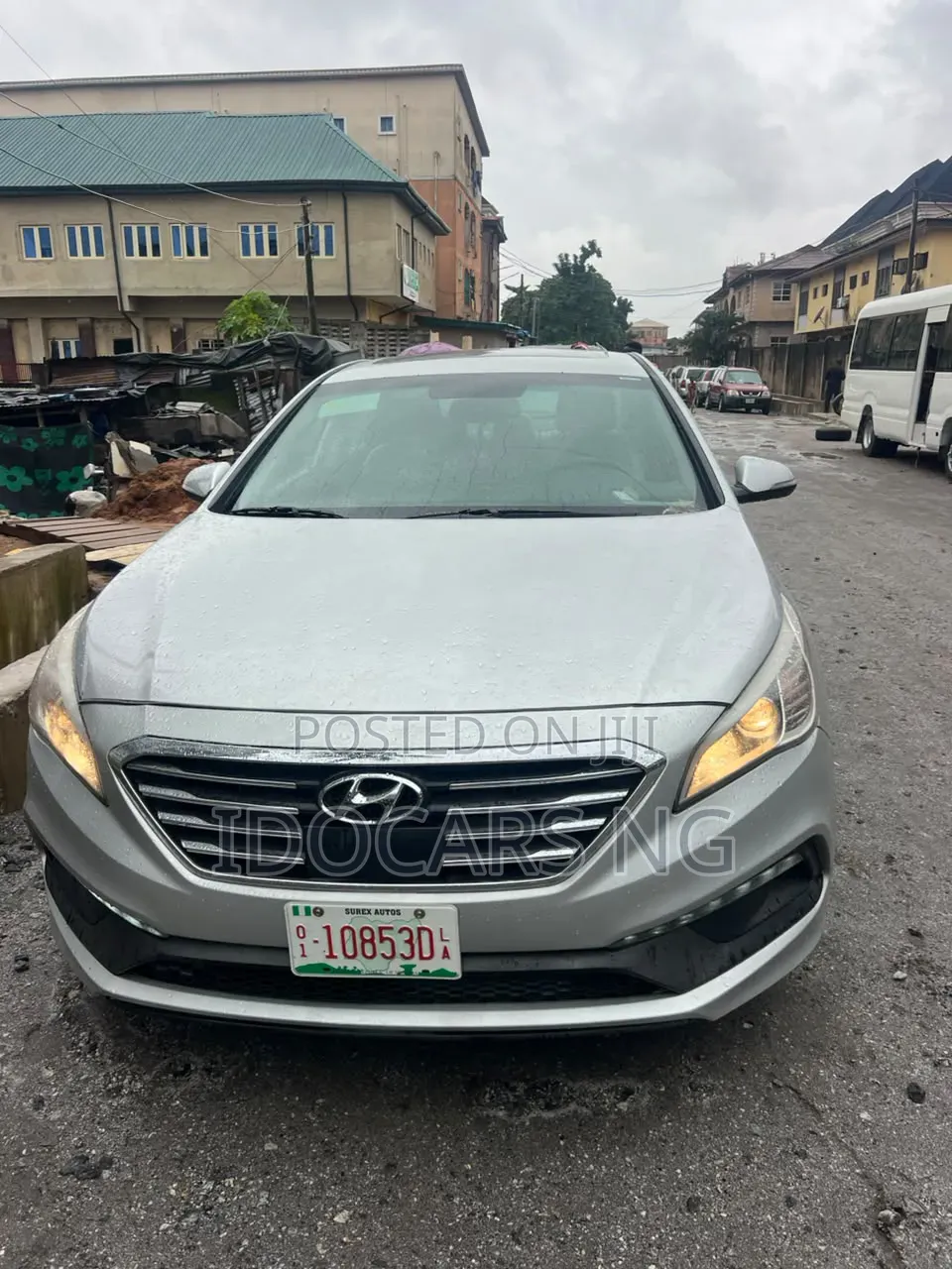 Hyundai Sonata Sport Sedan FWD (2.4L 4cyl 6A) 2016 Silver