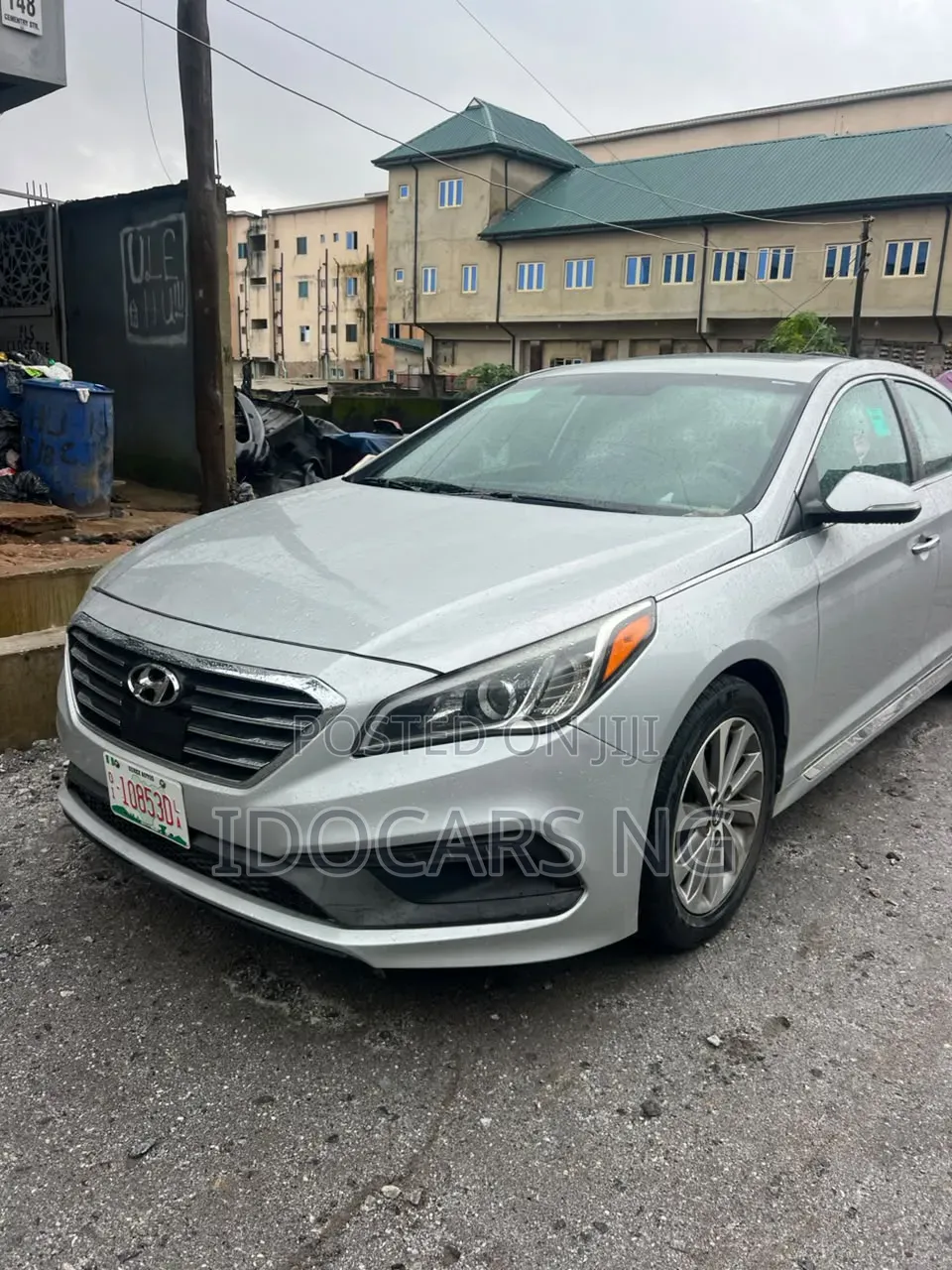Hyundai Sonata Sport Sedan FWD (2.4L 4cyl 6A) 2016 Silver