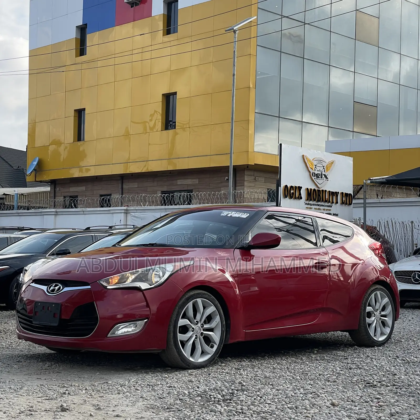 Hyundai Veloster Automatic 2012 Red