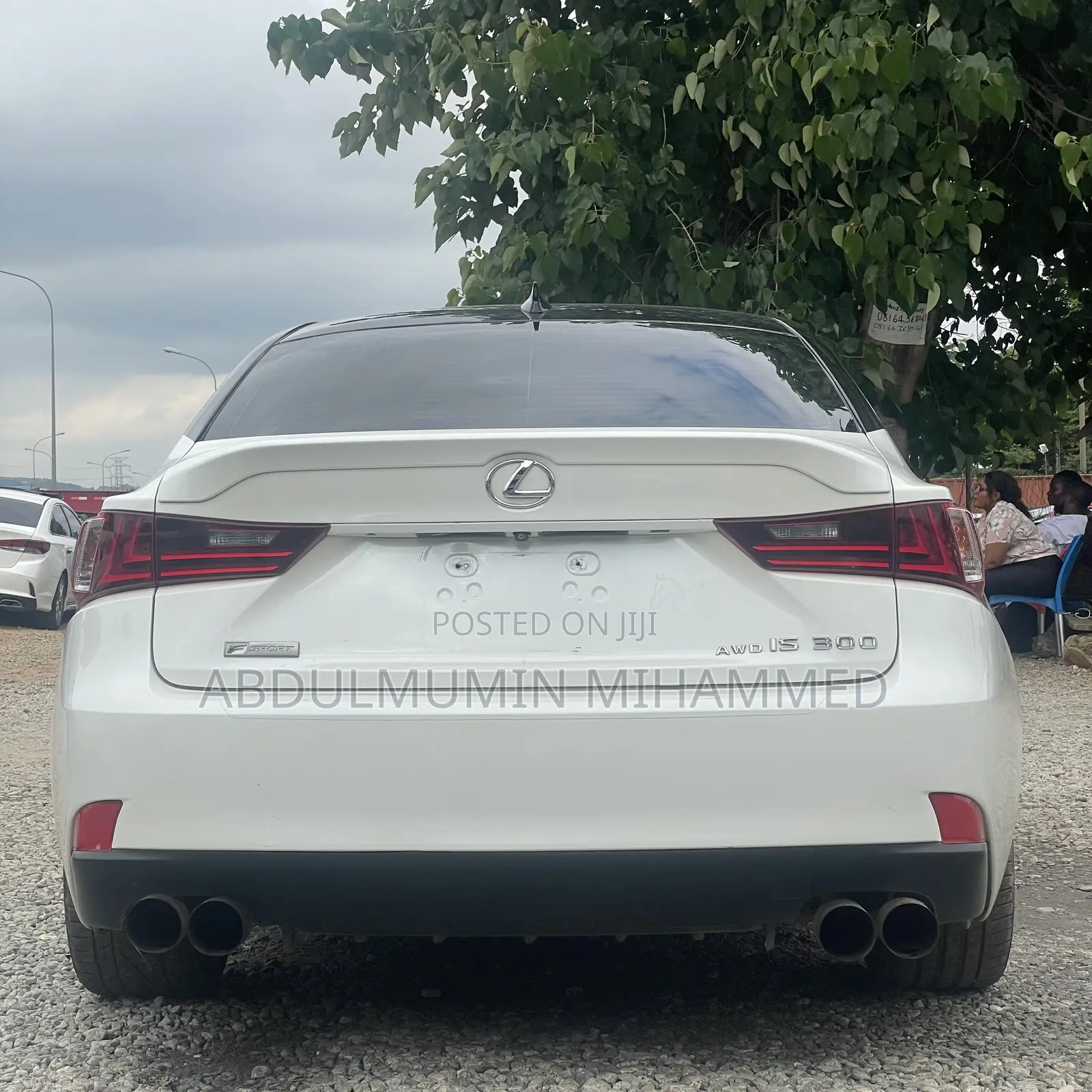 Lexus IS 300 AWD 2017 White