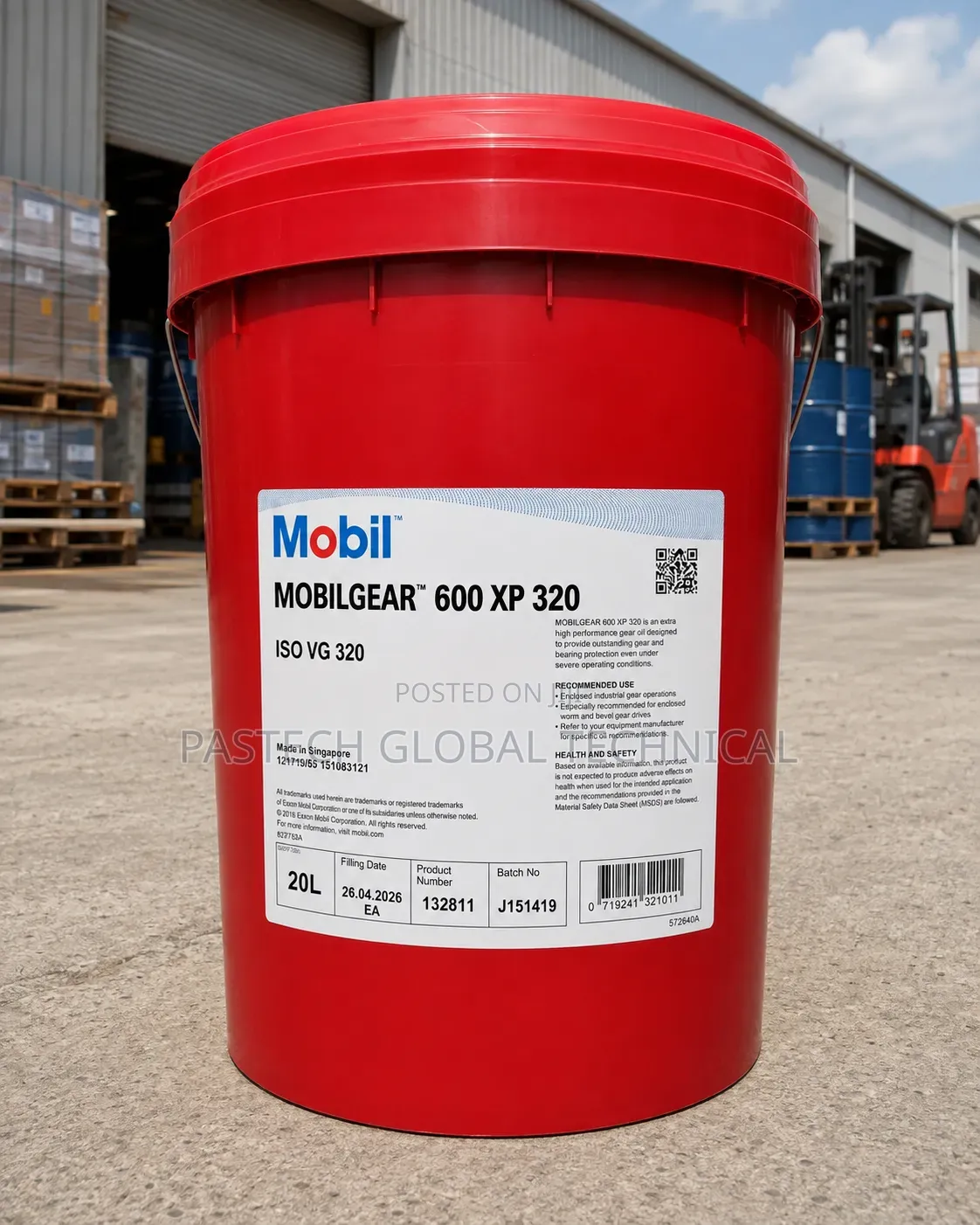 Mobilgear 600 XP 320 || 20L Pail