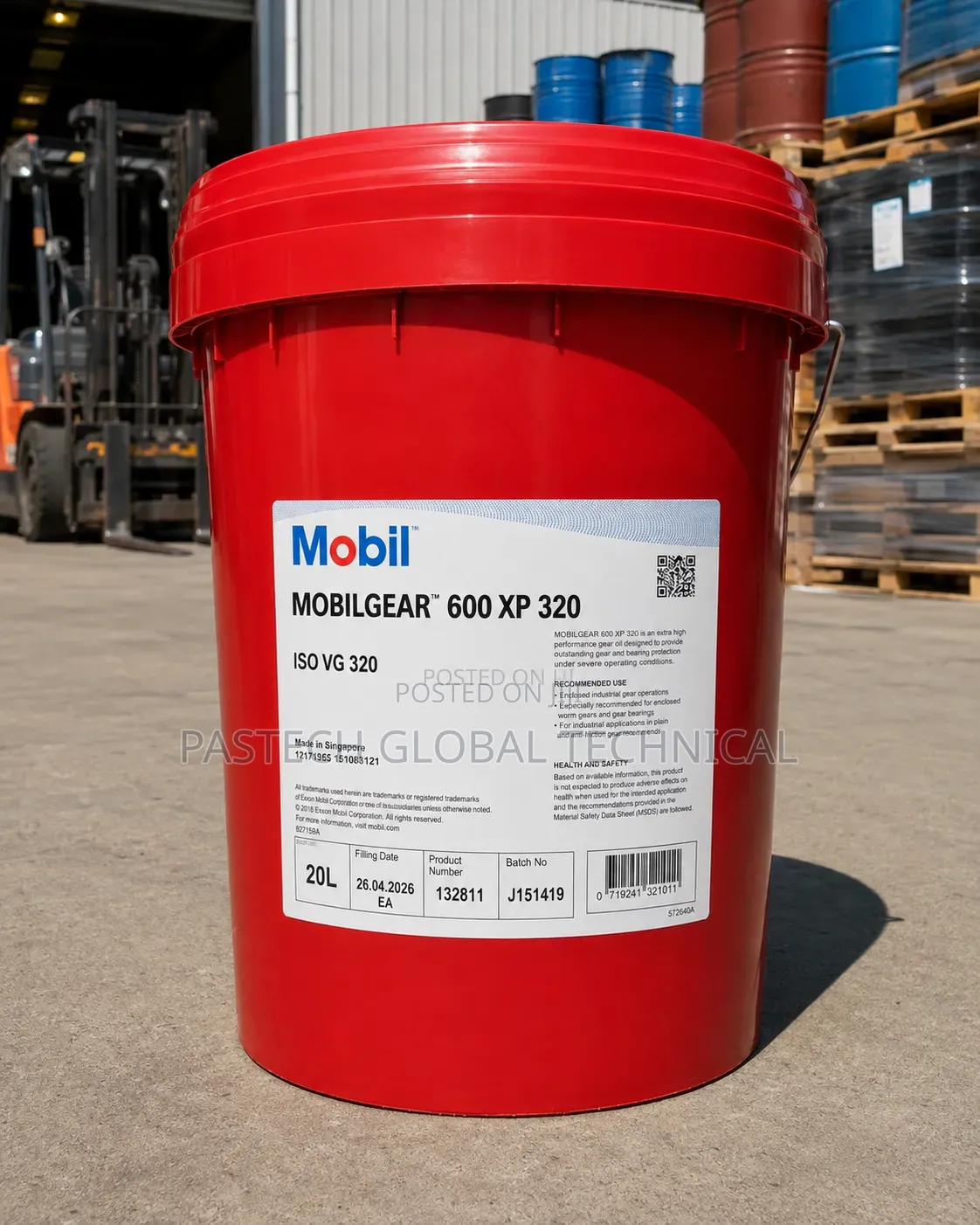 Mobilgear 600 XP 320 || 20L Pail