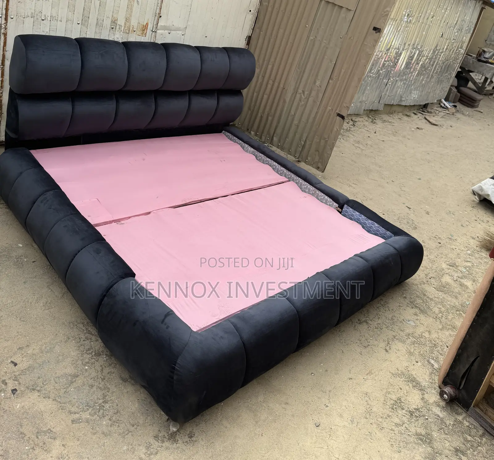 Upholstery 6 by 6 Executive Bubble Bedframe 