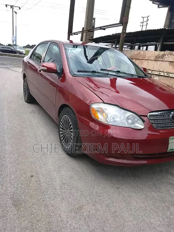 Toyota Corolla 2006 Red