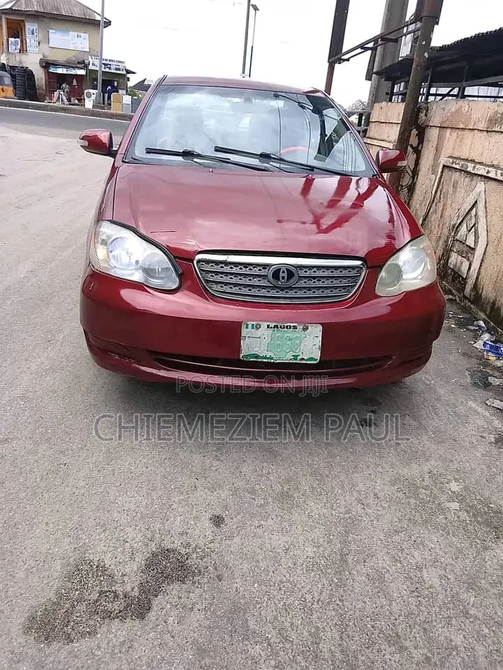Toyota Corolla 2006 Red