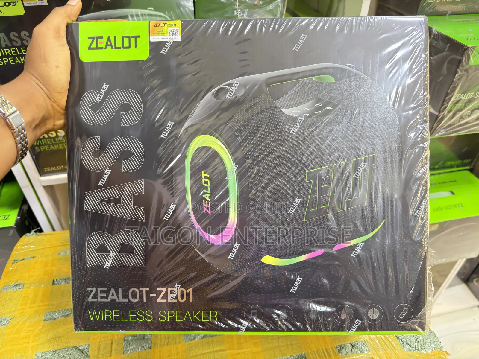 Zealot ZE01 (120W) Super Bass Wireless Bluetooth Speaker