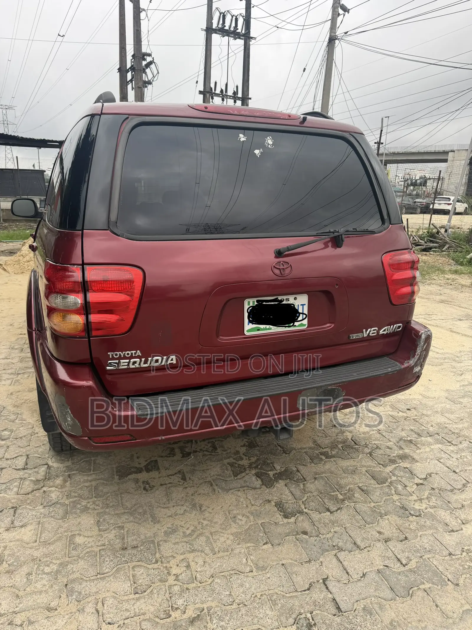 Toyota Sequoia SR5 4dr SUV (4.7L 8cyl 4A) 2004 Burgundy
