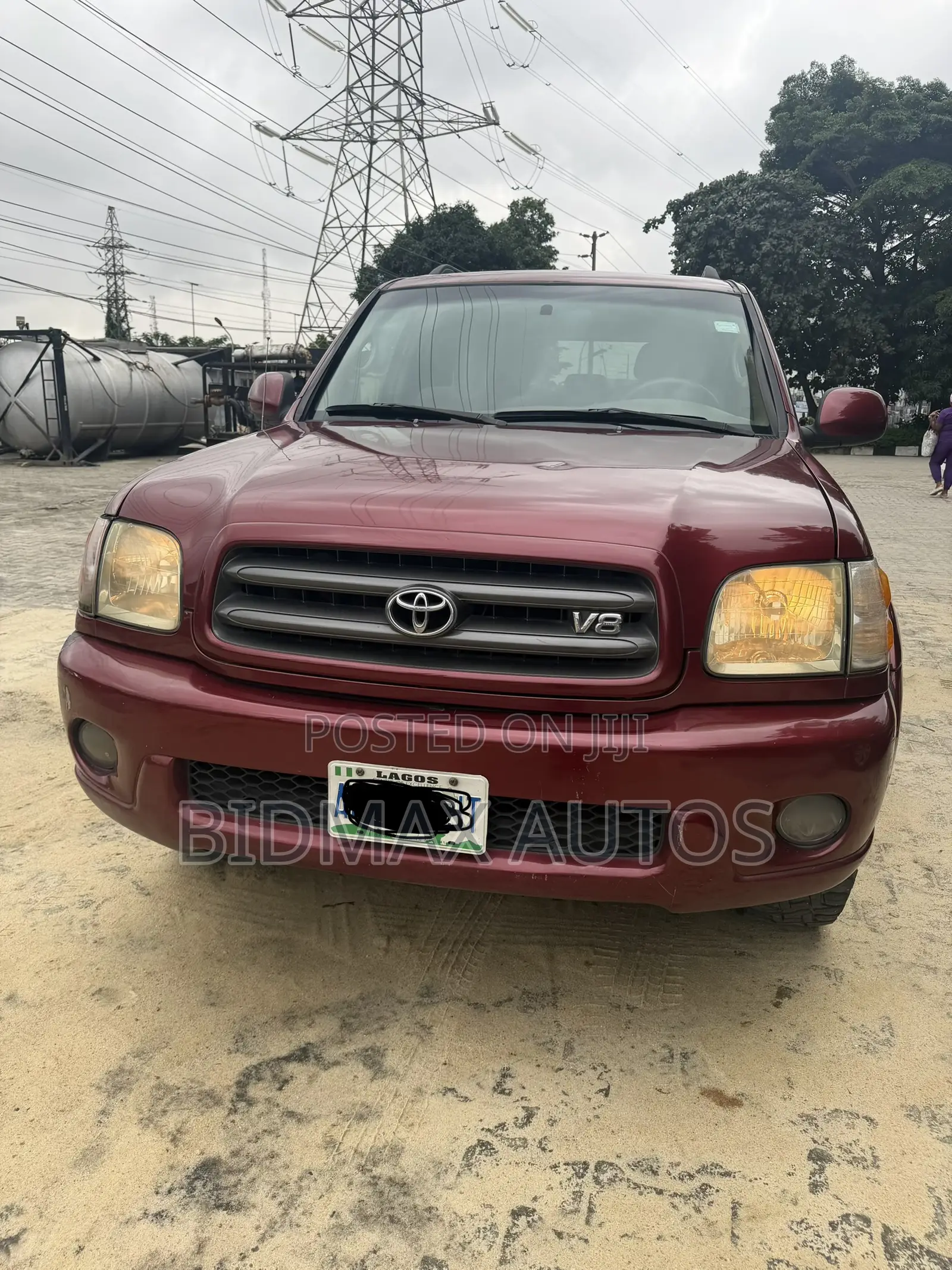 Toyota Sequoia SR5 4dr SUV (4.7L 8cyl 4A) 2004 Burgundy