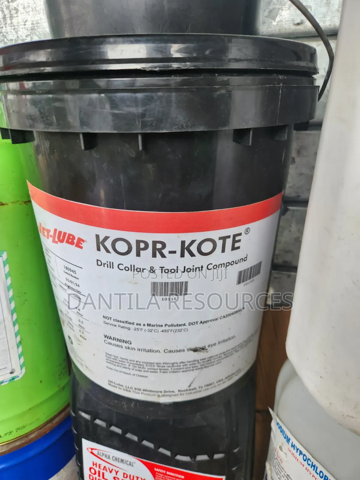 20 litreKopr-kote Jet Lube Collar Tool Joints Compound