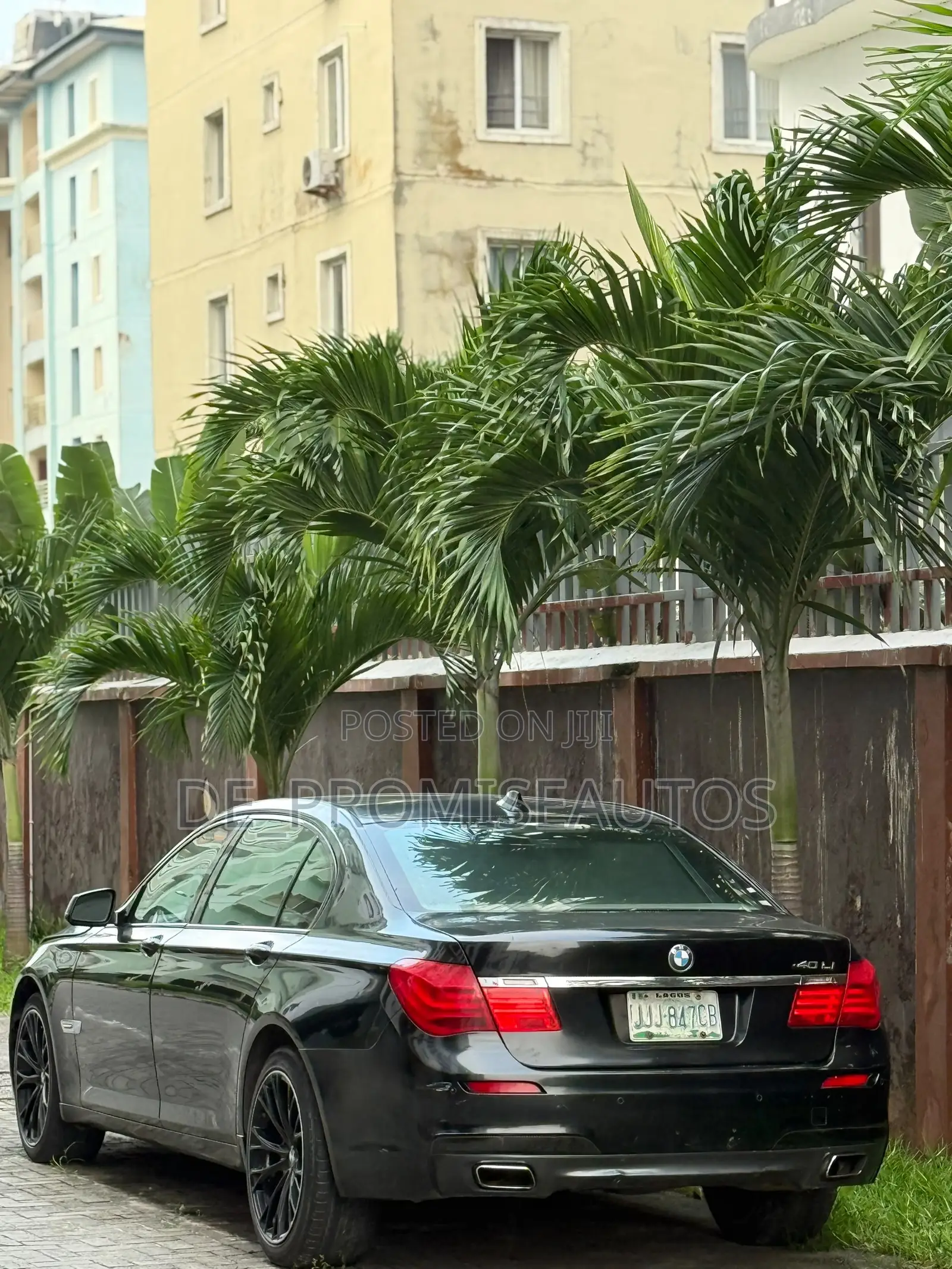 BMW 740 2011 Black