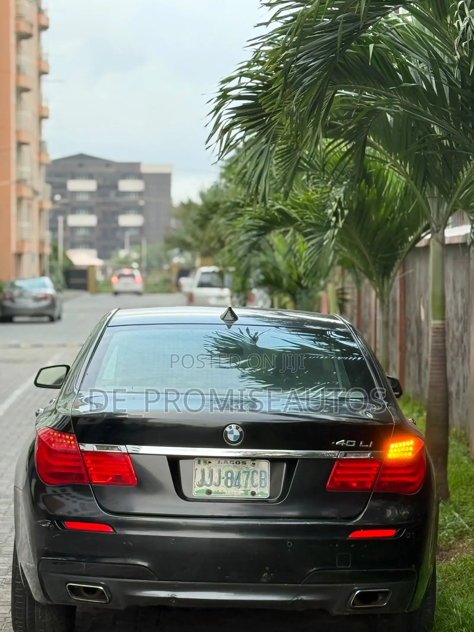 BMW 740 2011 Black