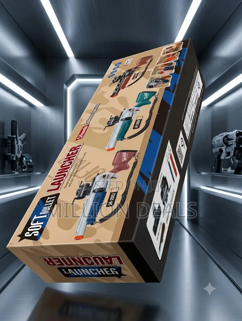 Soft Bullet Launcher Adventure Gun for Kids Age 8-14 Outdoor Shooting