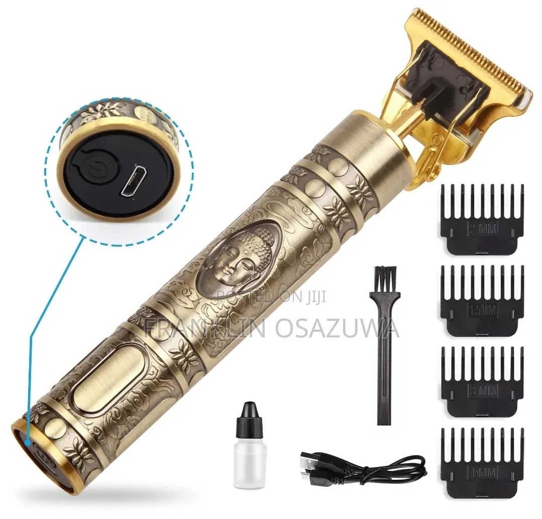 Vintage T9 Professional Cordless Hair Clipper Beard Trimmer