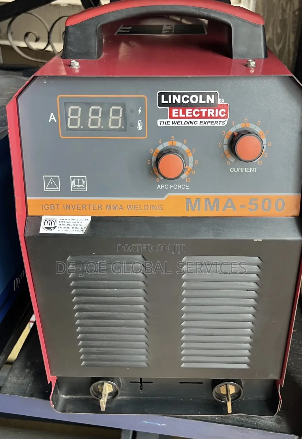 Lincoln Electric MMA-500 IGBT Inverter Welding Machine 500A