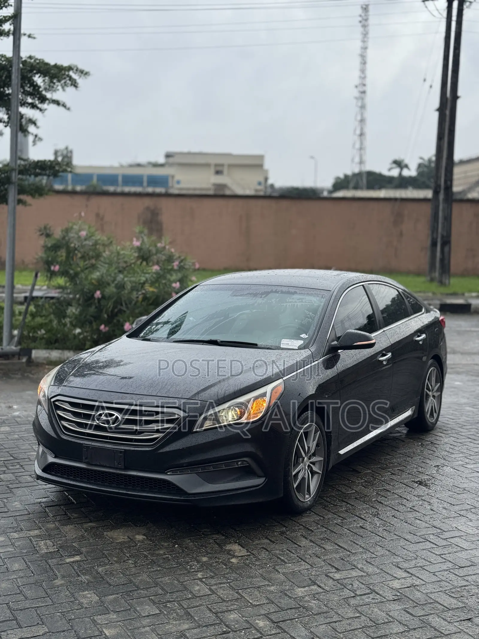 Hyundai Sonata Sport 2.0T 4dr Sedan (2.0L 4cyl Turbo 6A) 2015 Black