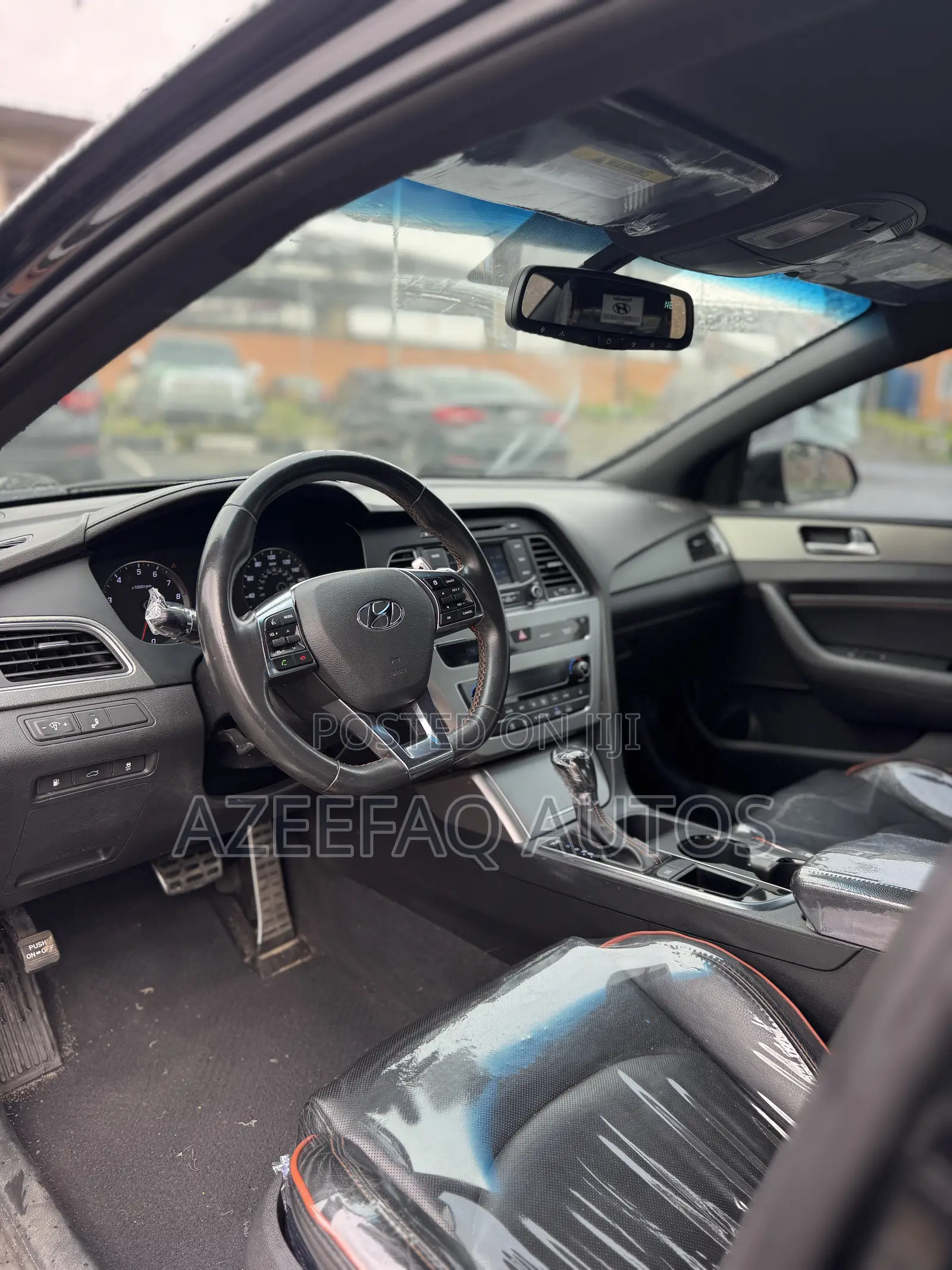 Hyundai Sonata Sport 2.0T 4dr Sedan (2.0L 4cyl Turbo 6A) 2015 Black