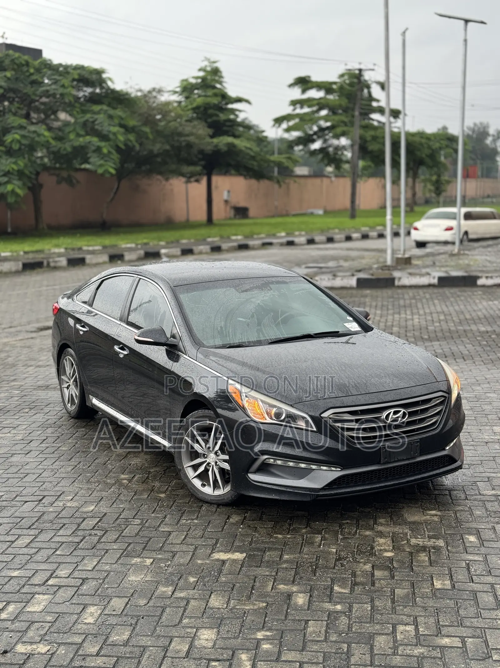 Hyundai Sonata Sport 2.0T 4dr Sedan (2.0L 4cyl Turbo 6A) 2015 Black