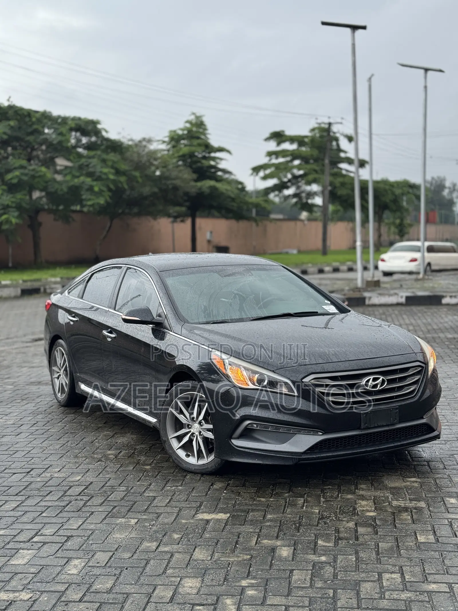 Hyundai Sonata Sport 2.0T 4dr Sedan (2.0L 4cyl Turbo 6A) 2015 Black