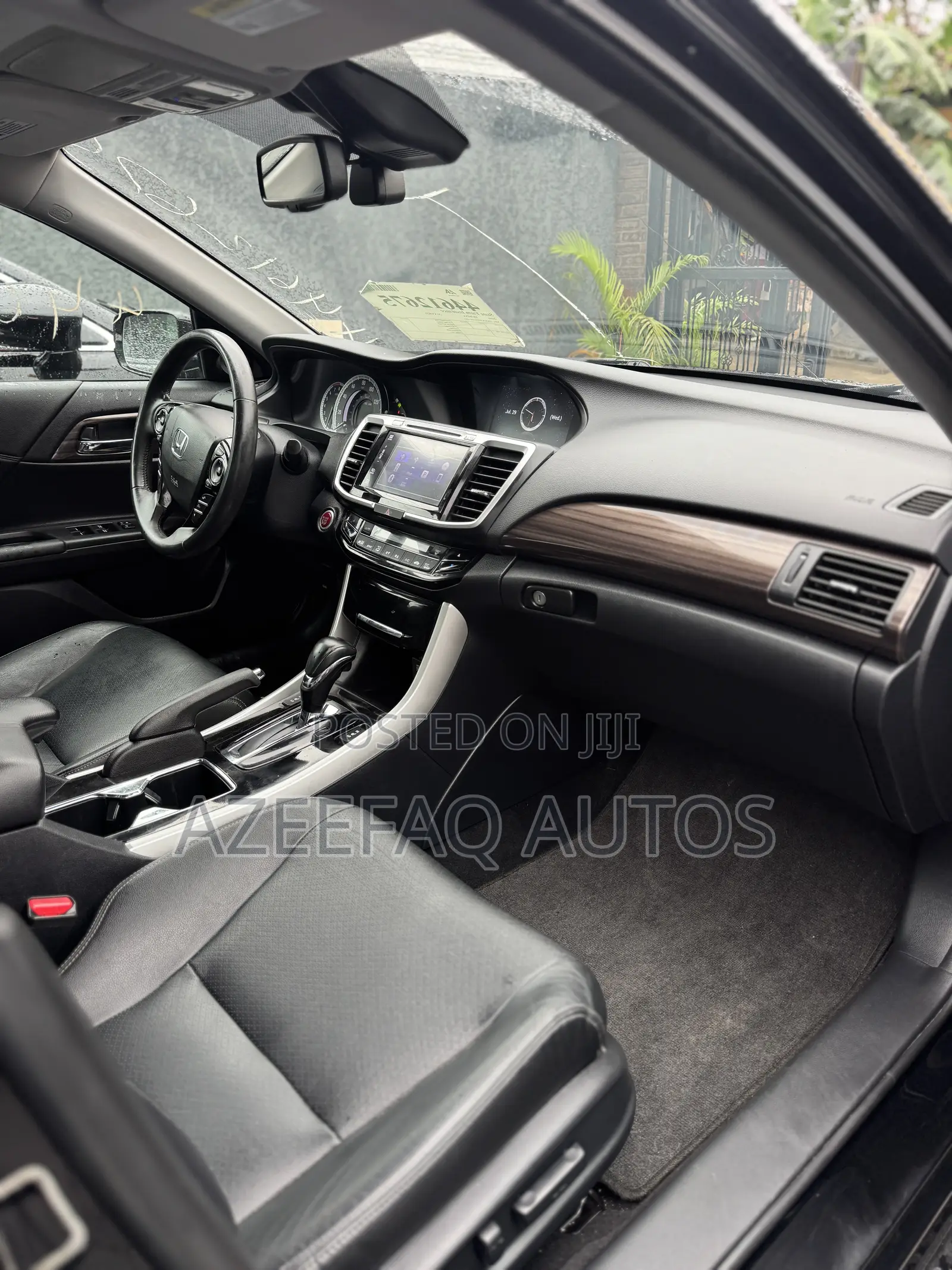 Honda Accord Touring V6 4dr Sedan FWD (3.5L 6cyl 6A) 2017 Black