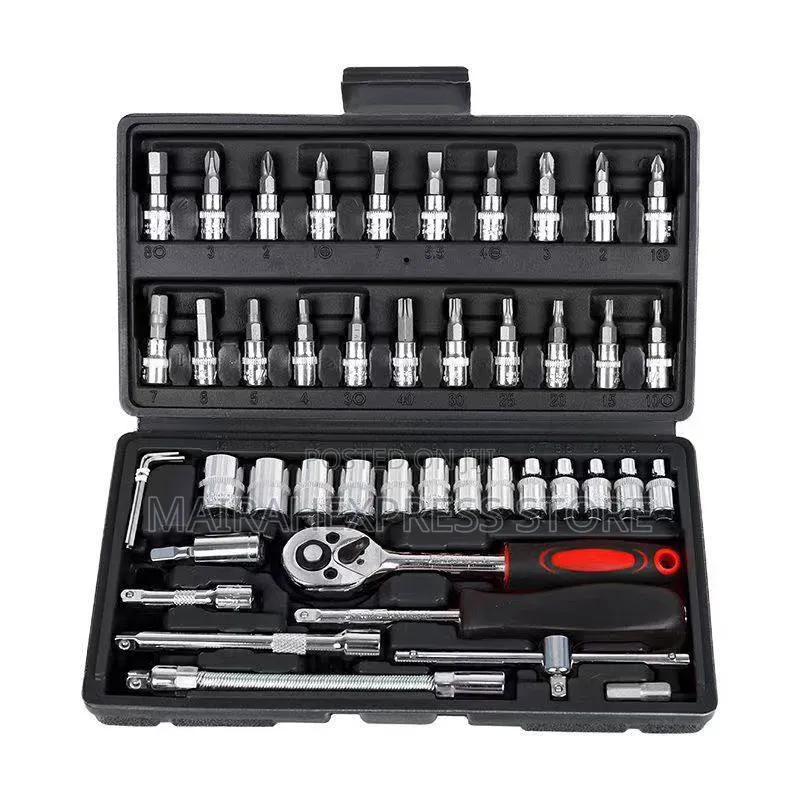 46pcs Socket Tool Box
