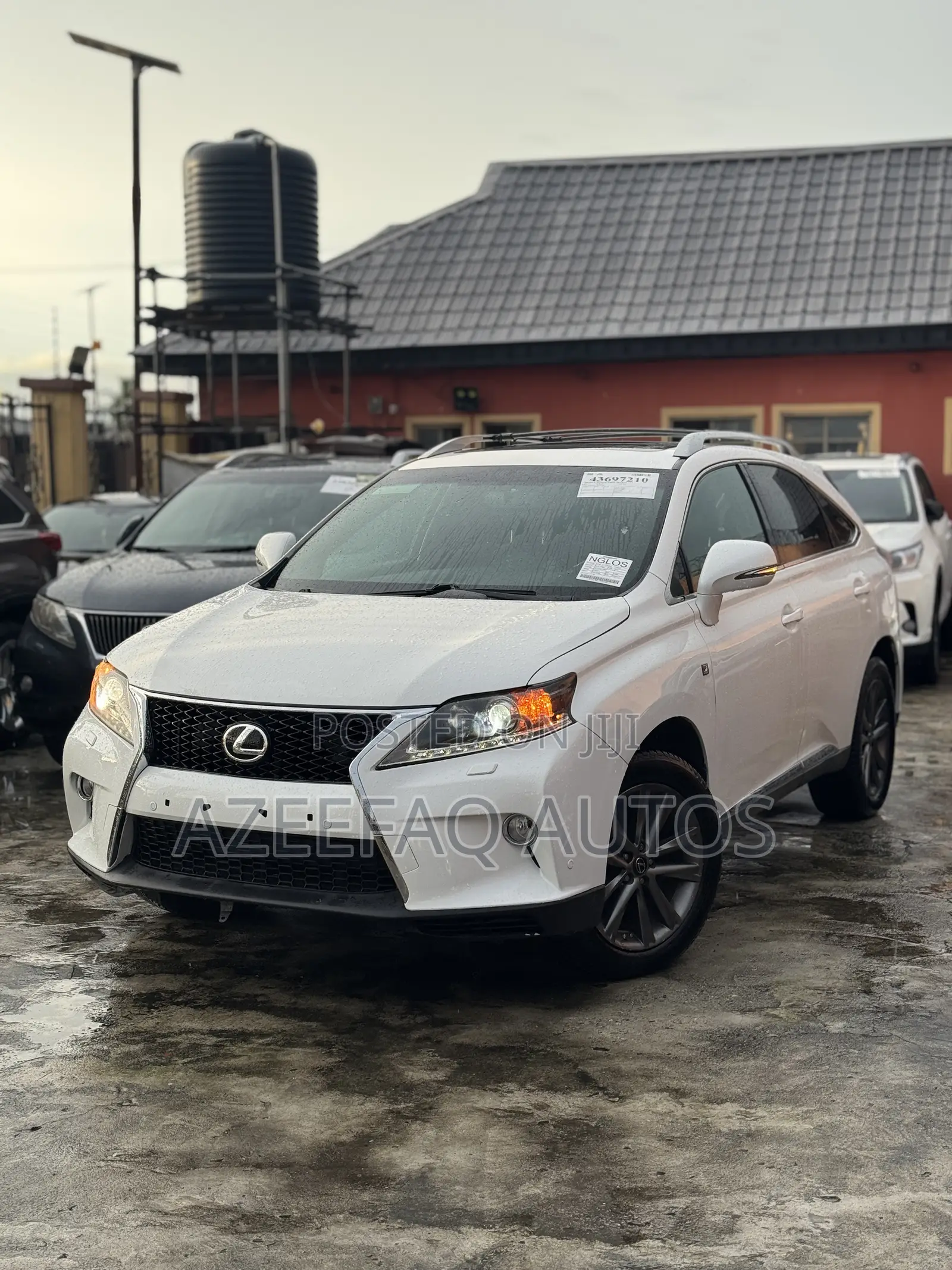 Lexus RX 350 F Sport AWD 2015 White