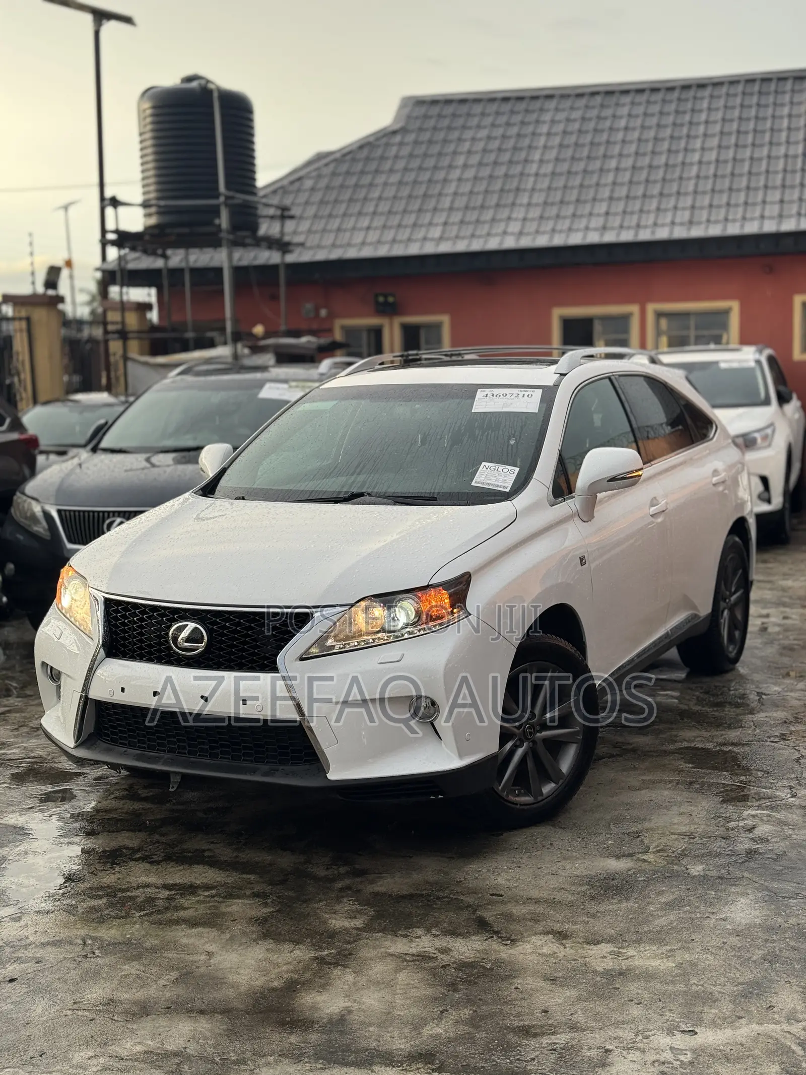 Lexus RX 350 F Sport AWD 2015 White