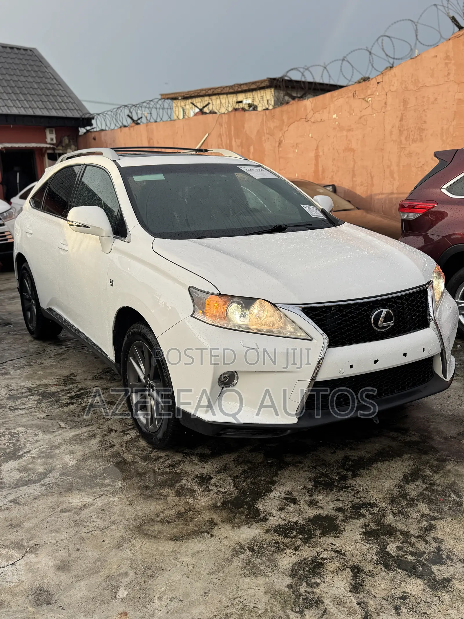 Lexus RX 350 F Sport AWD 2015 White