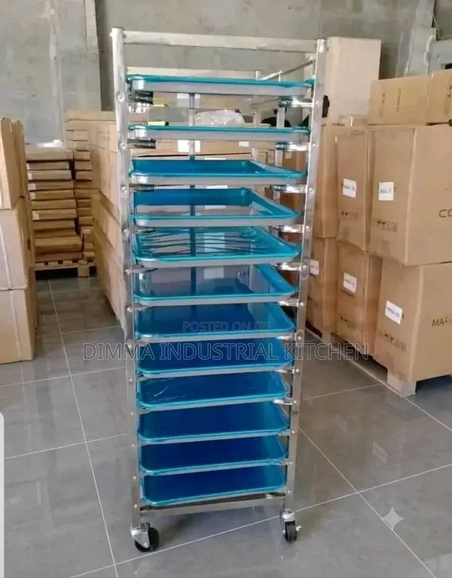 15 Step Bread Trolley