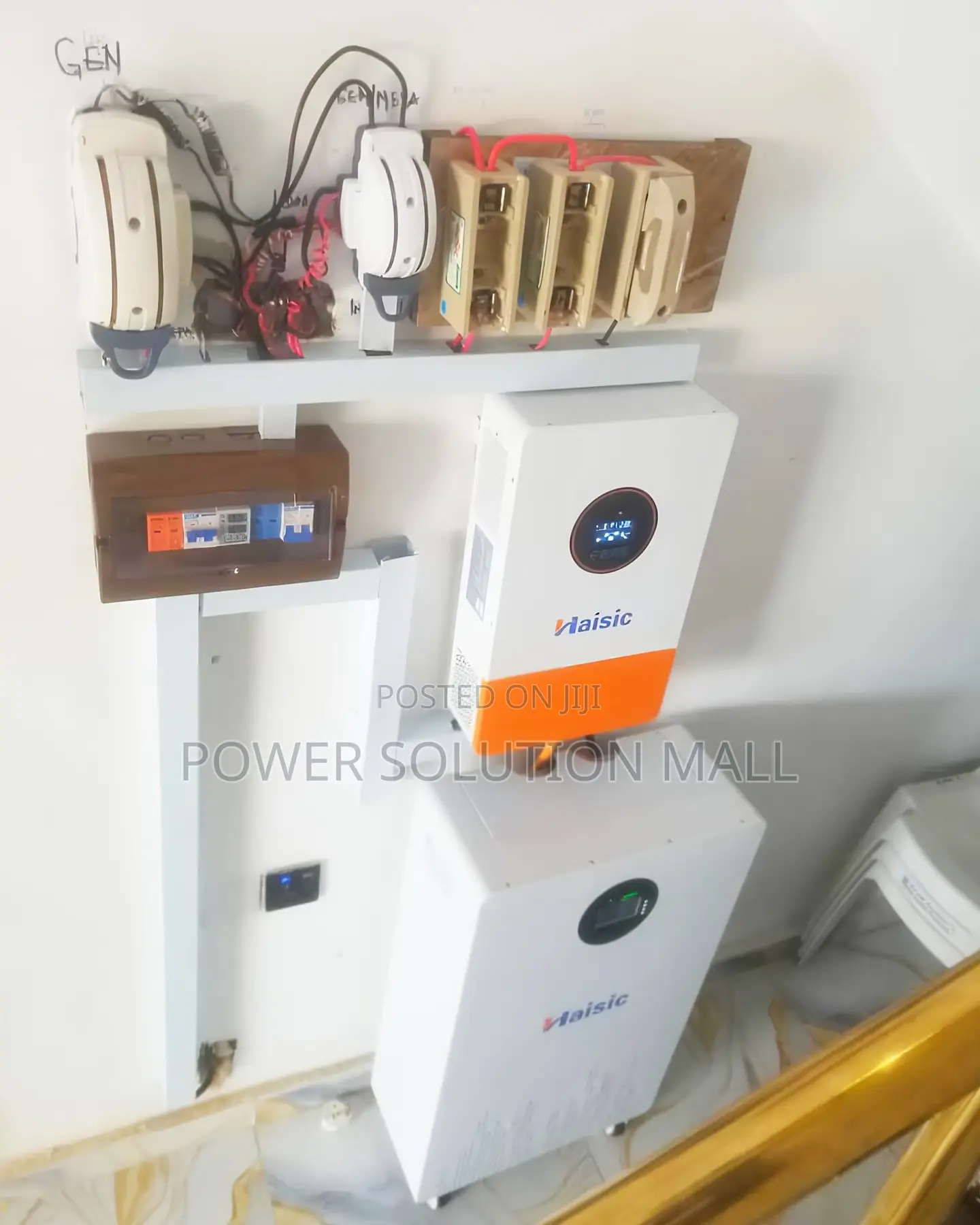 Haisic 5KW Hybrid Inverter With 10KWH Lithium Battery Solution