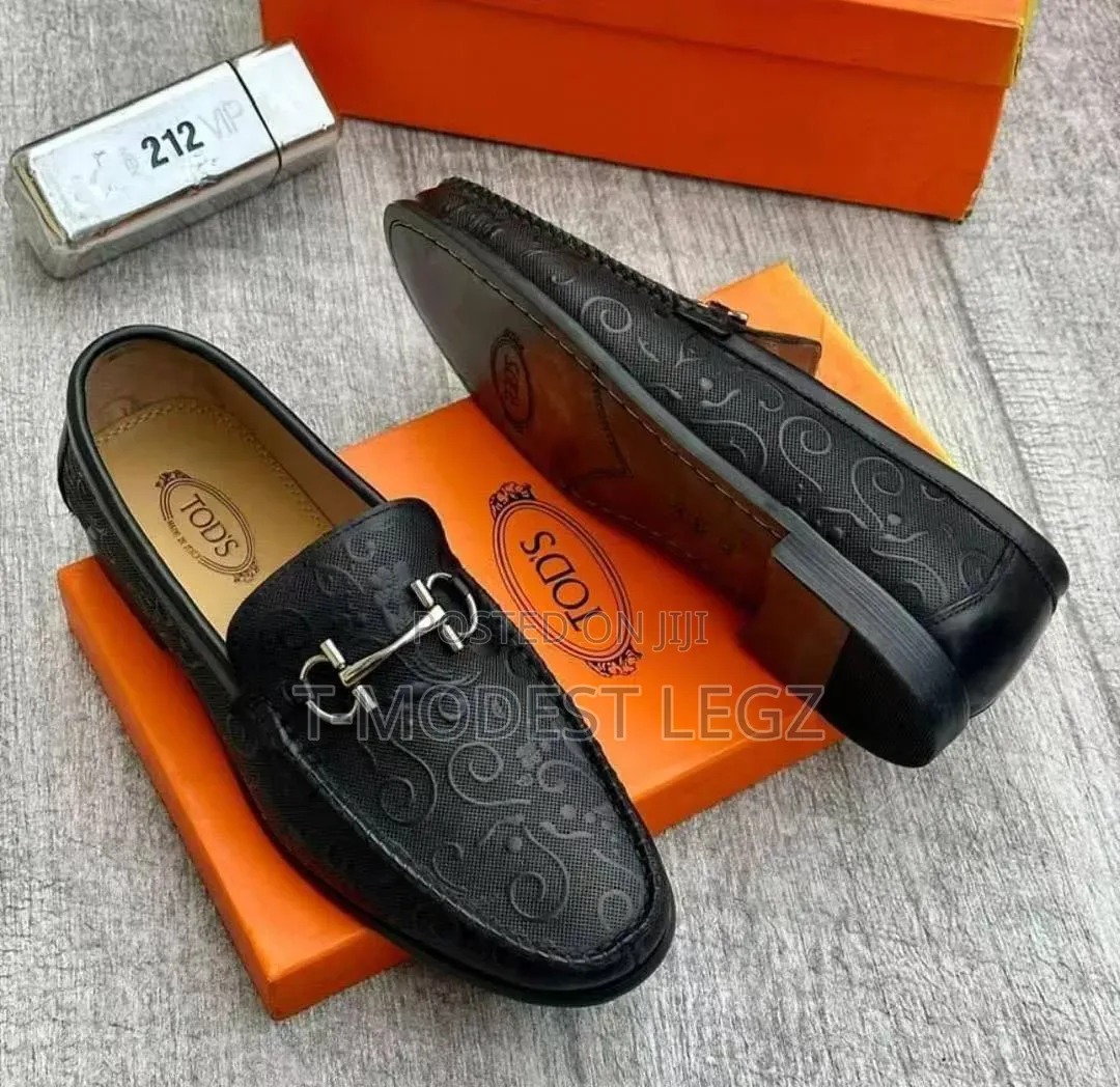 Sizes 40-48 Premium Quality Tod's Leather Men's Corporate Shoes