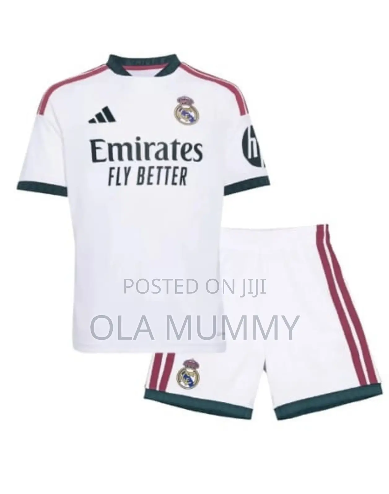 Kids Real Madrid 2026/2027 Home Kit Jersey - Top Shorts