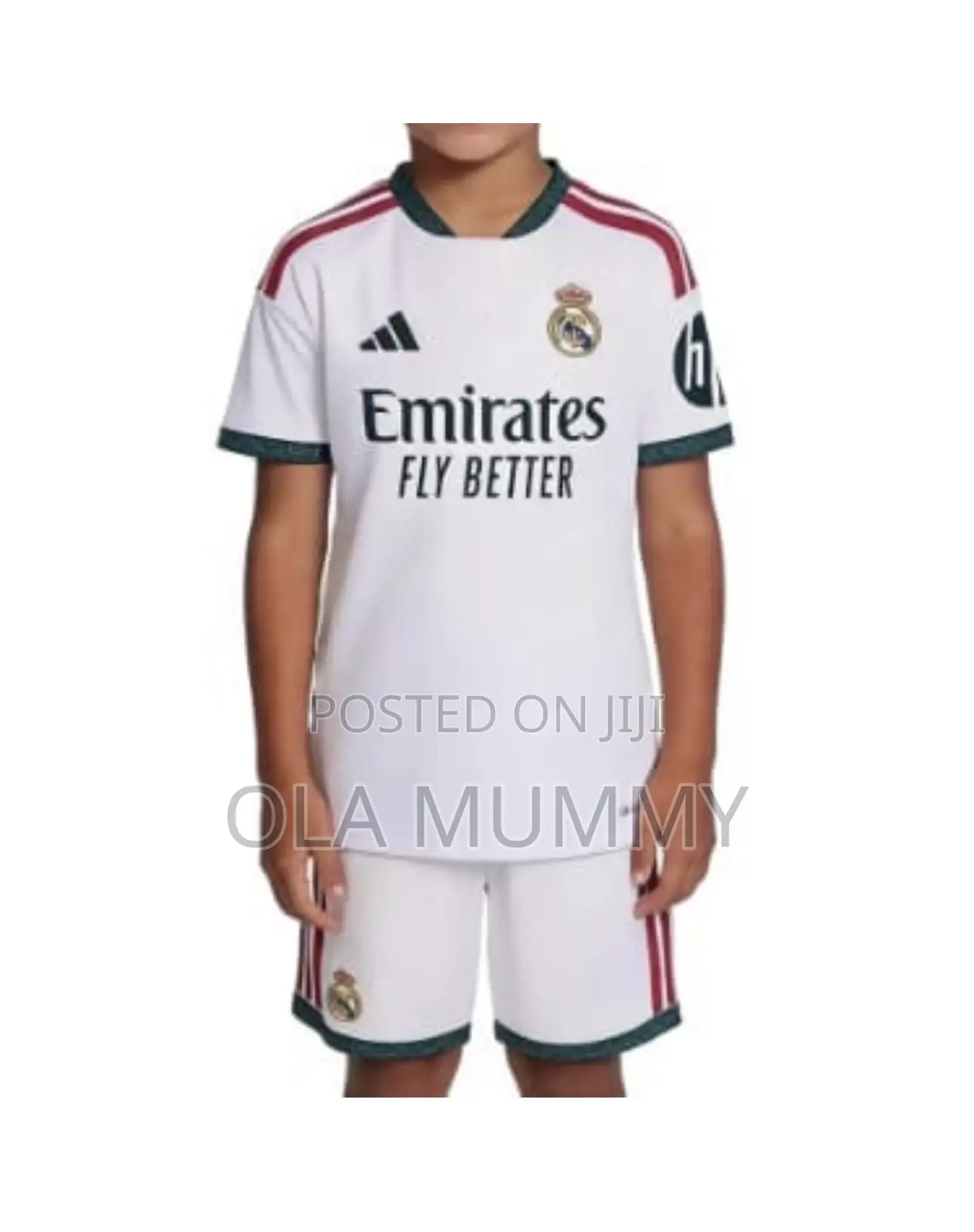 Kids Real Madrid 2026/2027 Home Kit Jersey - Top Shorts