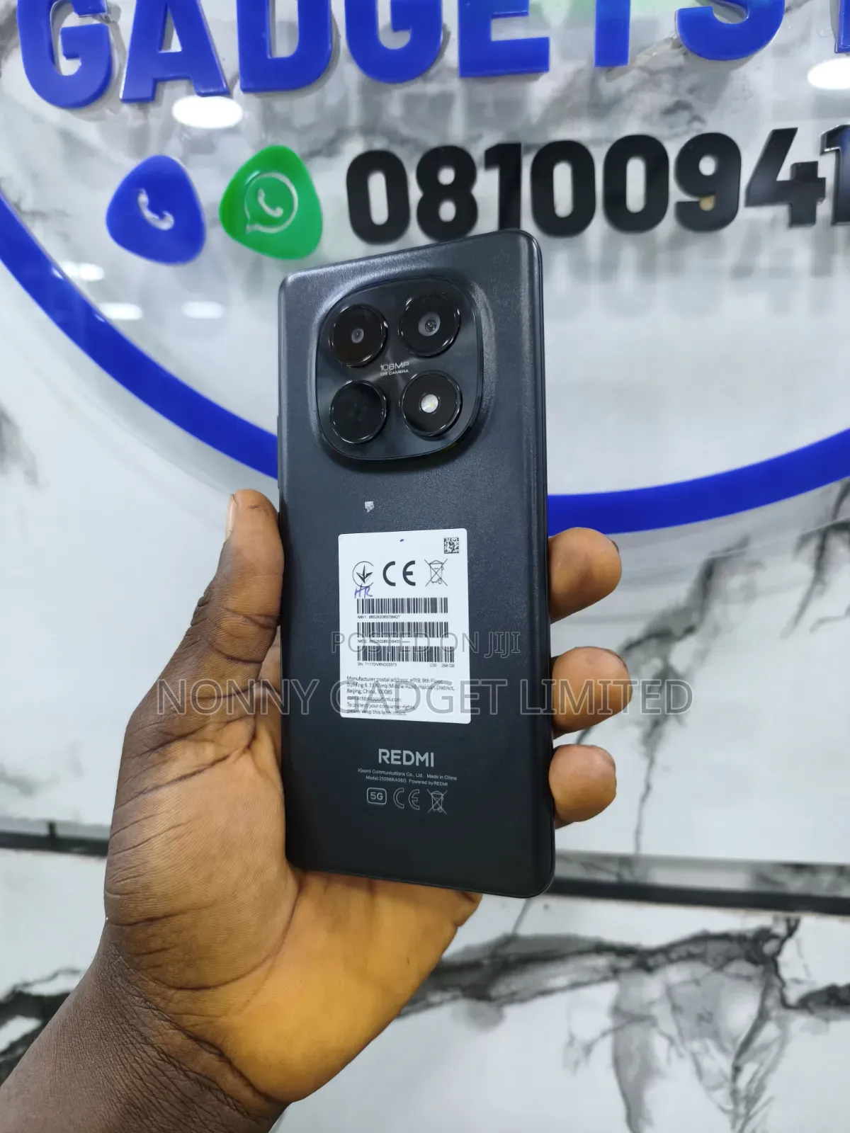 Xiaomi Redmi Note 15 256 GB Black