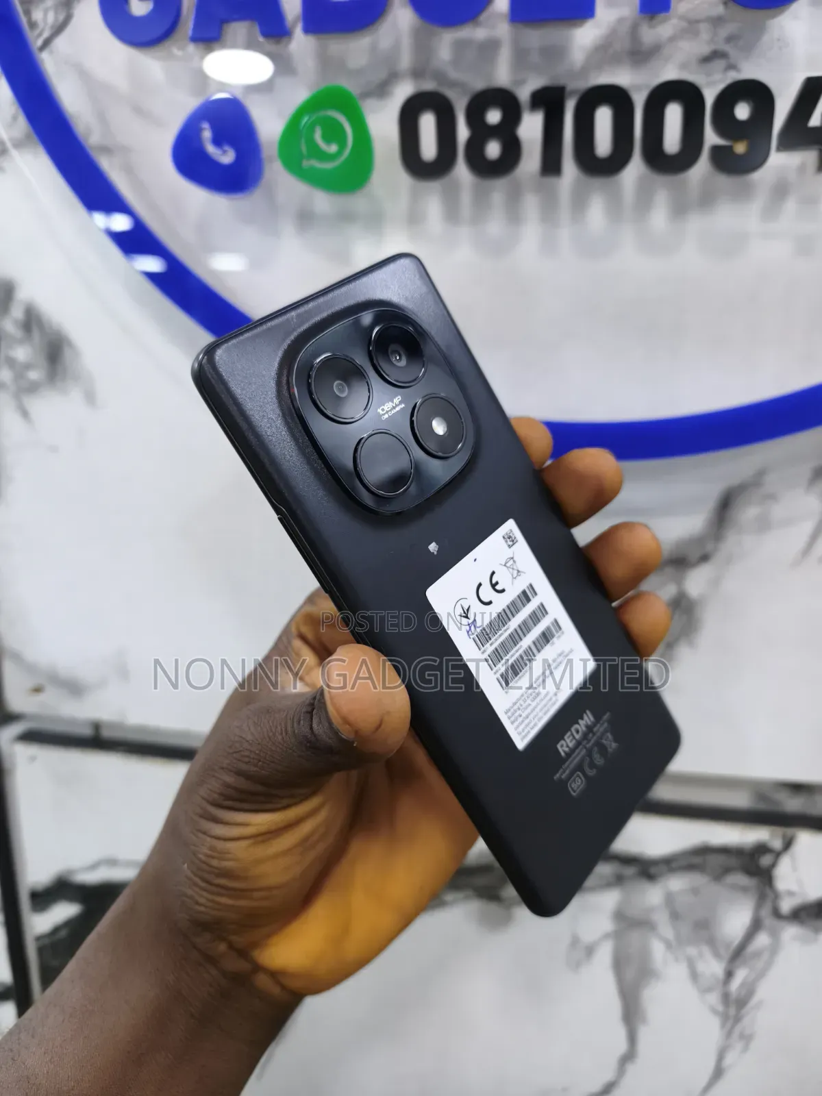 Xiaomi Redmi Note 15 256 GB Black