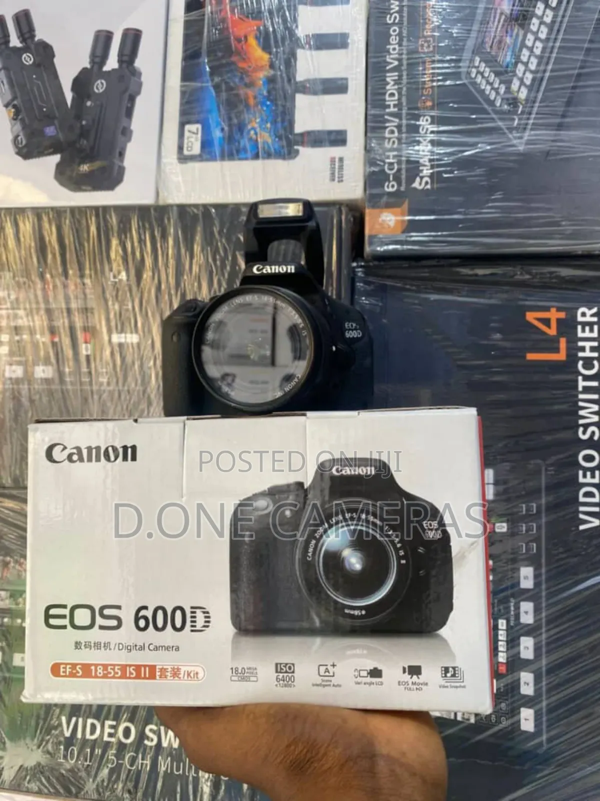 Canon EOS 600D Camera With 18-55mm Lens