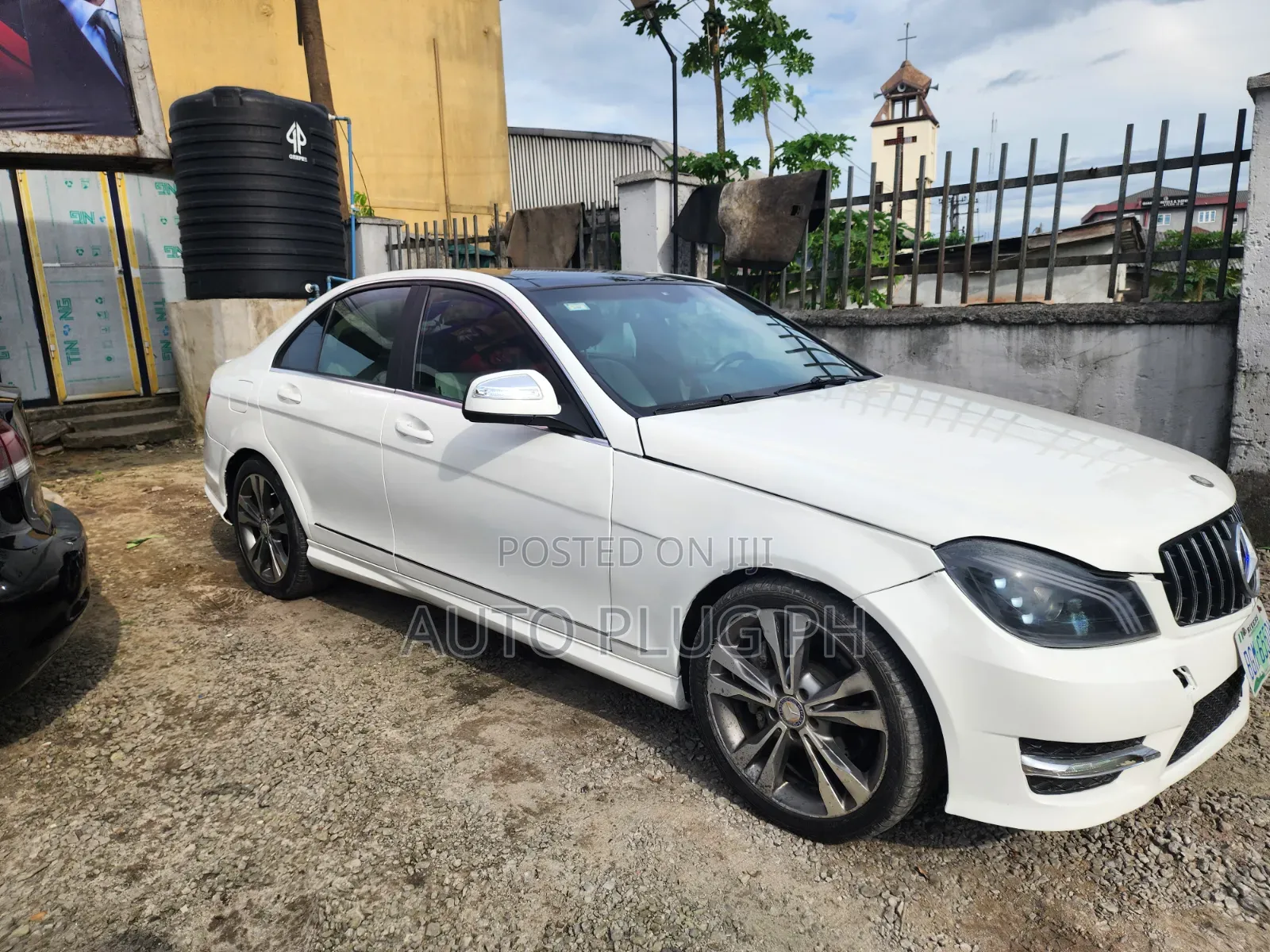Mercedes-Benz C350 2008 Red