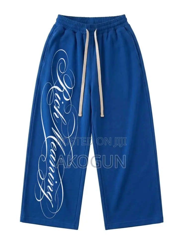 Unisex Multiple Colors Wide-Leg Sweatpants – Premium Casual Joggers