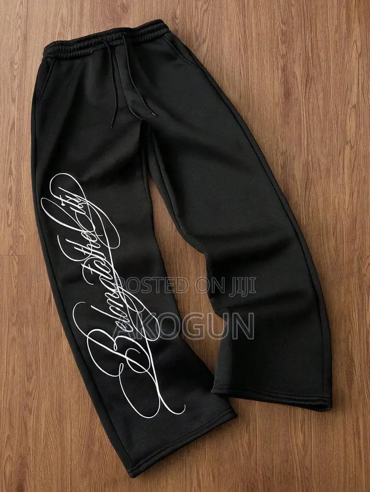 Unisex Multiple Colors Wide-Leg Sweatpants – Premium Casual Joggers