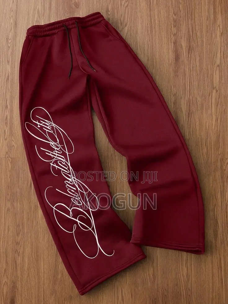 Unisex Multiple Colors Wide-Leg Sweatpants – Premium Casual Joggers
