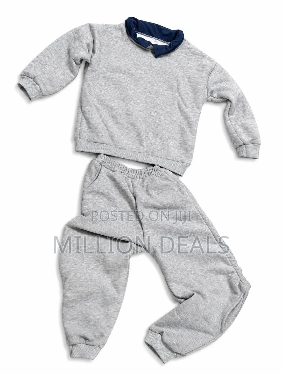 2 Pieces Girl Child Sweat Top N Pant Kids Wear Age 10yrs