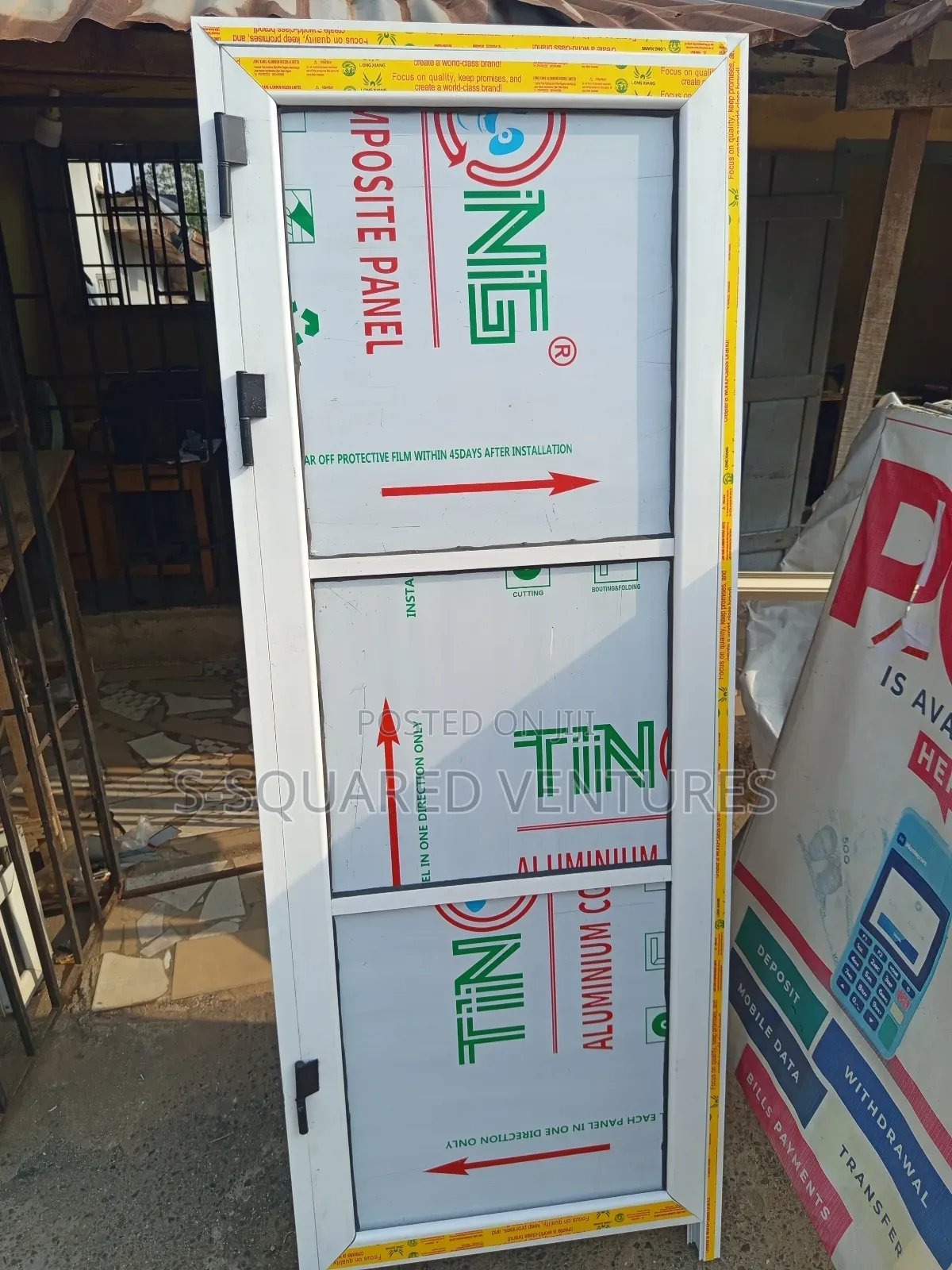 Durable Aluminium Toilet Doors