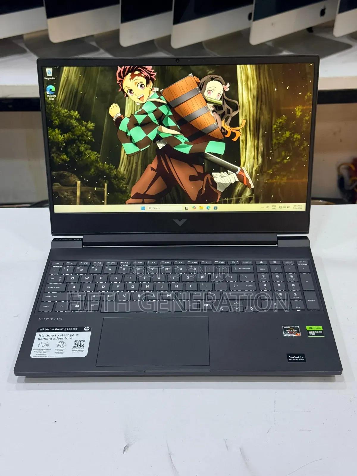 Laptop HP Victus 15 16GB AMD Ryzen 7 SSD 512GB
