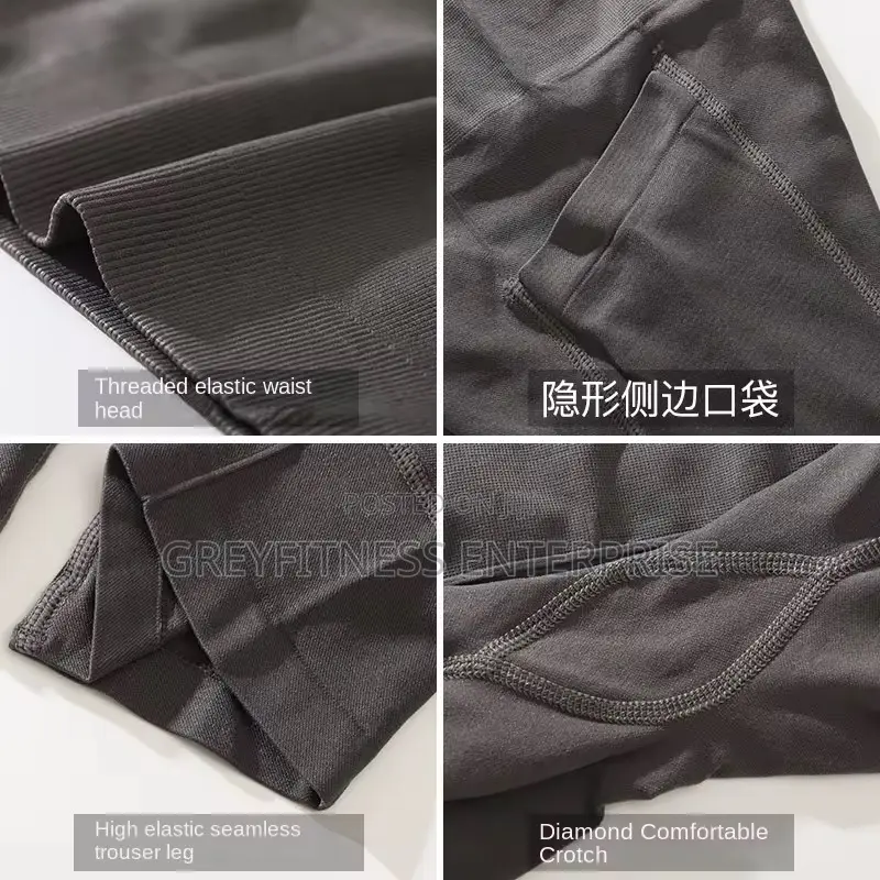 Ladies Gym/Fitness Ladies High Waist Shorts With Side Pockets