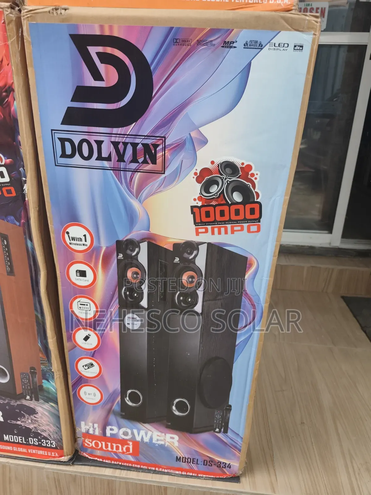 Brand New Dolvin DS-334 Bluetooth Home Theatre System – 10,000 PMPO