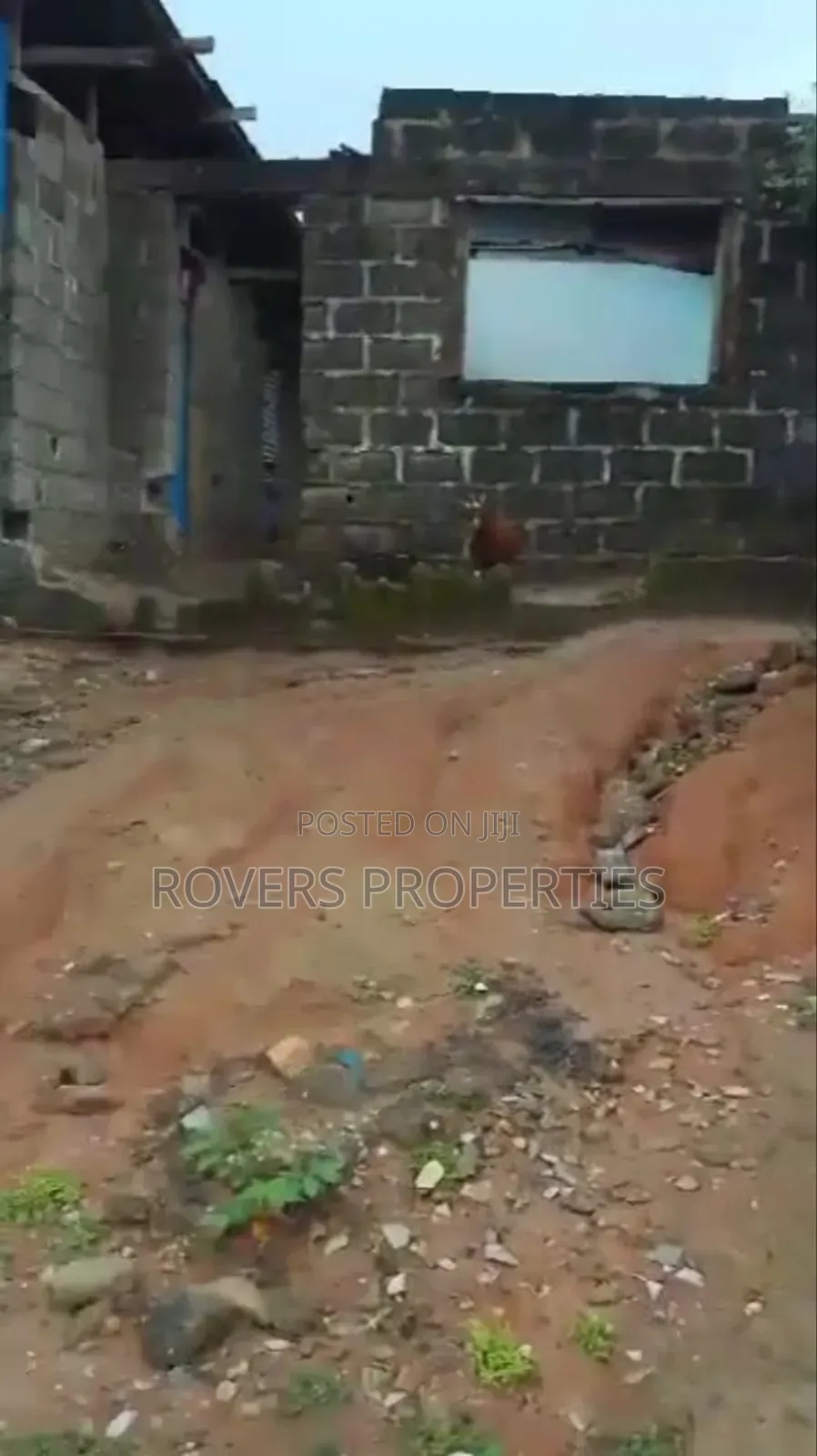 A Full Plot of Land With Demolished Structure on It