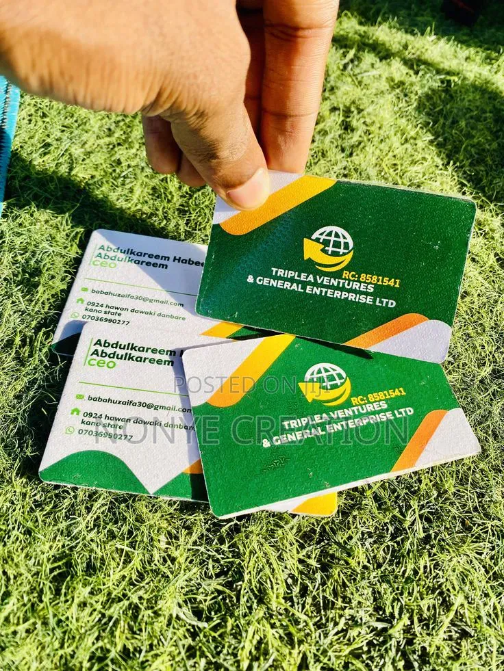 Plastic Business Card (Showcase Your Brand)