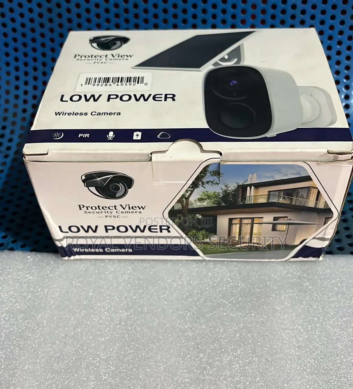Wireless CCTV Camera With Inbuilt/Rechargble Batterry and Solar Panel