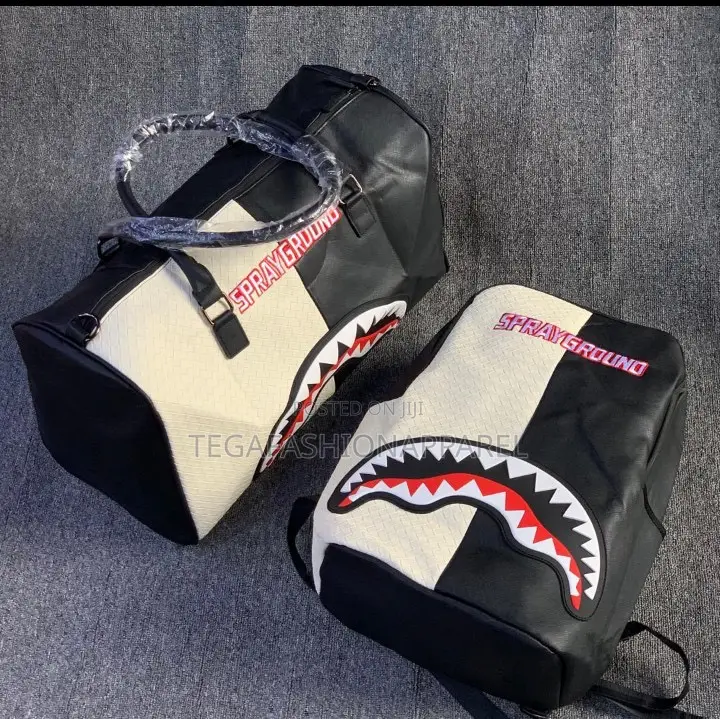 Sprayground Graffiti Duffle Bag Backpack